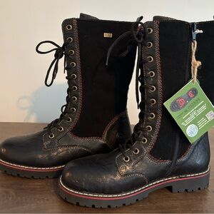 Rieker Black Ankle Boots